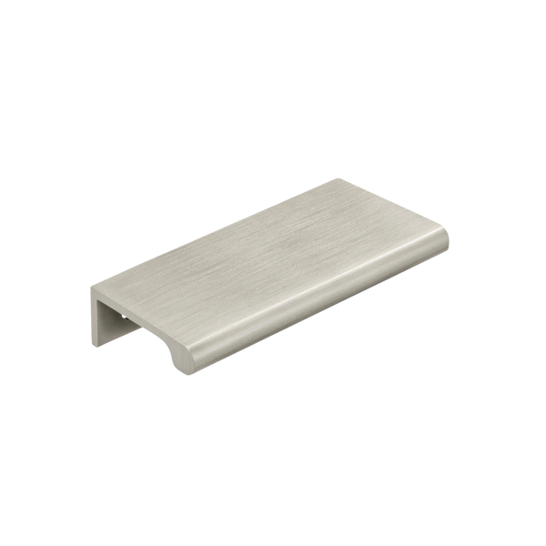 Momo Handles Chelsea Solid Brass Lip Pull 96mm Dull Brushed Nickel