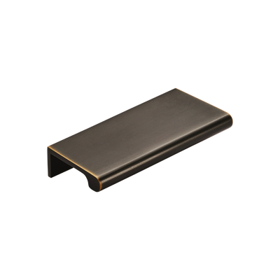 Momo Handles Chelsea Solid Brass Lip Pull 96mm Dark Bronze
