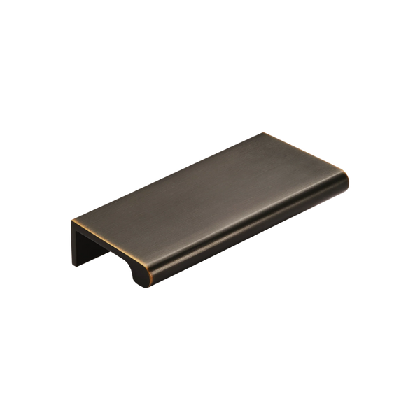 Momo Handles Chelsea Solid Brass Lip Pull 96mm Dark Bronze