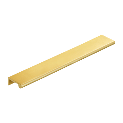 Momo Handles Chelsea Solid Brass Lip Pull 256mm Brushed Satin Brass