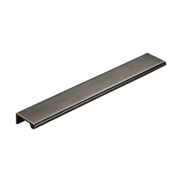 Momo Handles Chelsea Solid Brass Lip Pull 256mm Dark Bronze