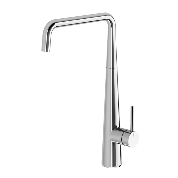 Phoenix Erlen Chrome Sink Mixer 200mm Squareline