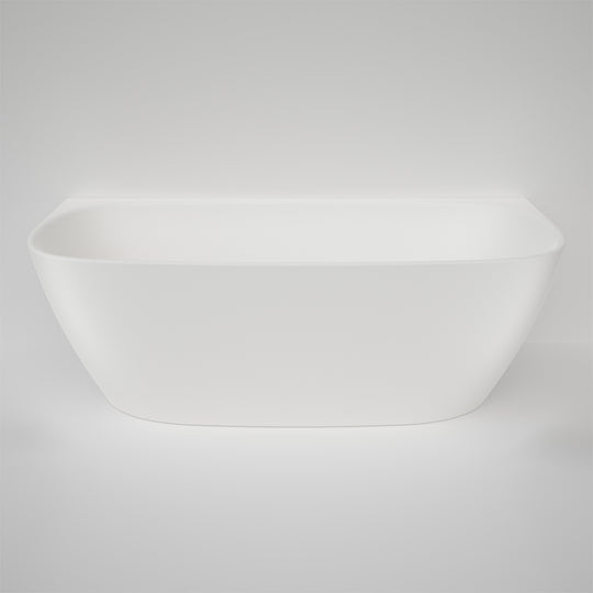 Contura II 1700 Back To Wall Freestanding Bath Matte White