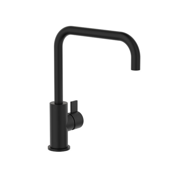 Clark Round Blade Sink Mixer Matte Black CLEARANCE