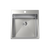 Caroma Square 35L Laundry Sink 1 Taphole Stainless Steel