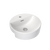 Caroma Round Semi Recessed Basin 400mm (1 Tap Hole) White