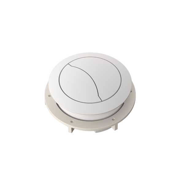 Caroma Cistern Flush Button White