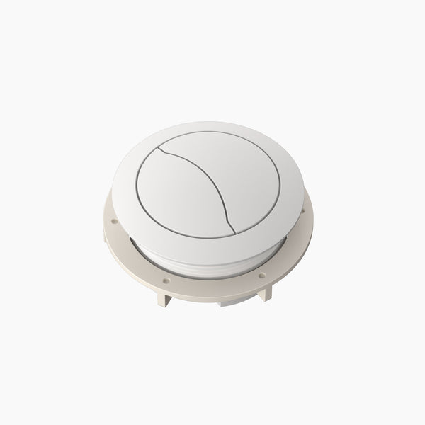 Caroma Cistern Flush Button White