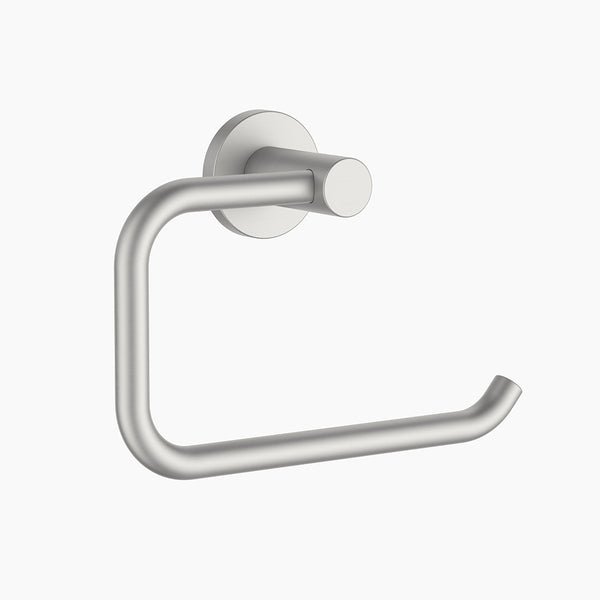 Caroma Round Toilet Roll Holder Brushed Nickel