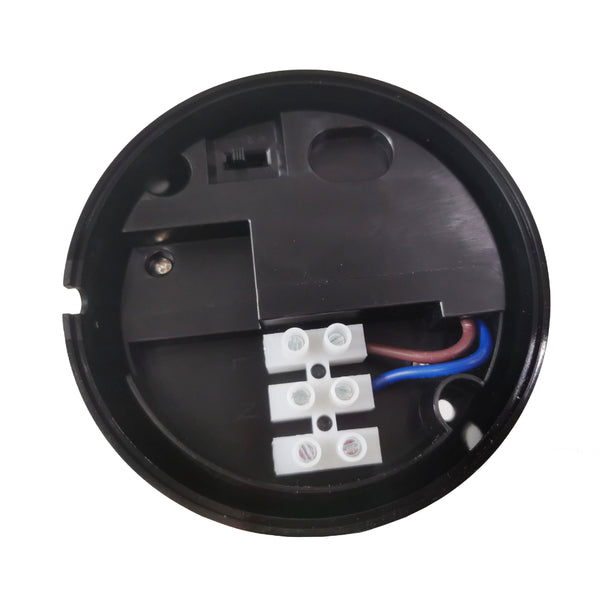 Telbix Clarion Twin Exterior Spot Black