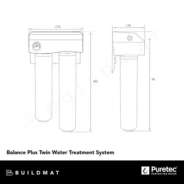 Puretec Balance Plus Twin Water Treatment System
