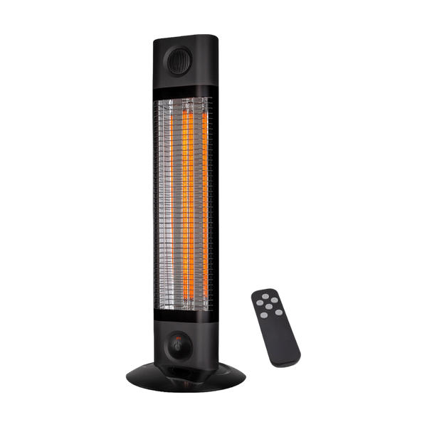 Thermogroup Cedar 1800W Mid-Wave Outdoor Heater Black