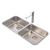 Caroma Luna Double Bowl Overmount and Undermount Sink