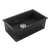 Chambord Constance Large Bowl 760 Fireclay Black