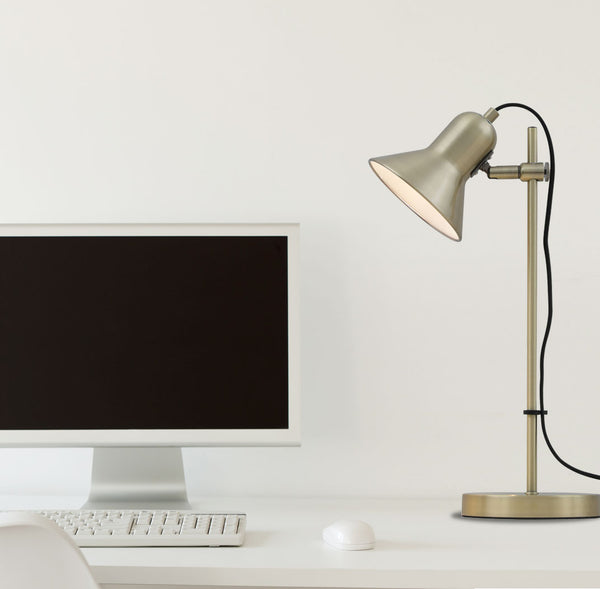 Telbix Corelli Table Lamp Antique Brass