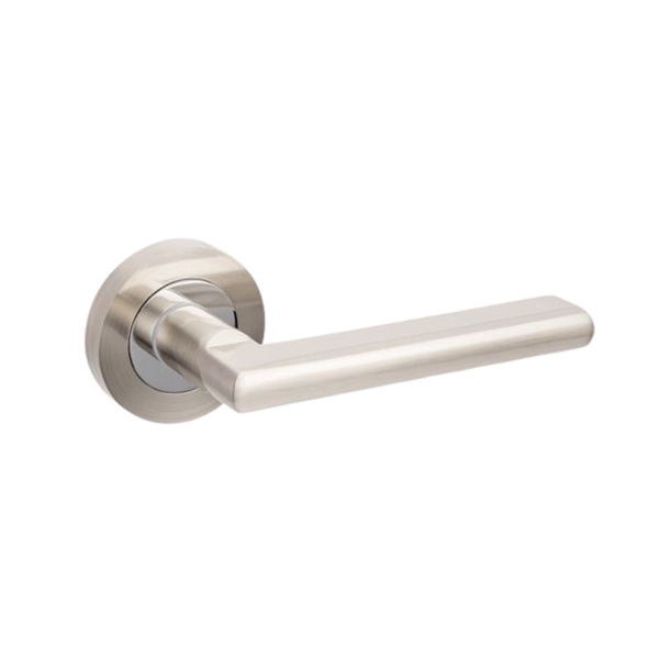 Zanda Epic Dummy Lever Set Door Handle Brushed Nickel/ Chrome Plated