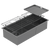 Abey Piazza One And 3/4 Square Bowl Black Pearl