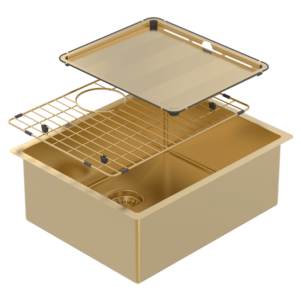 Abey Piazza Single Bowl Gold