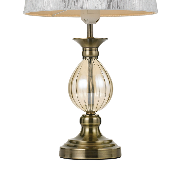 Telbix Crest Table Lamp Antique Brass