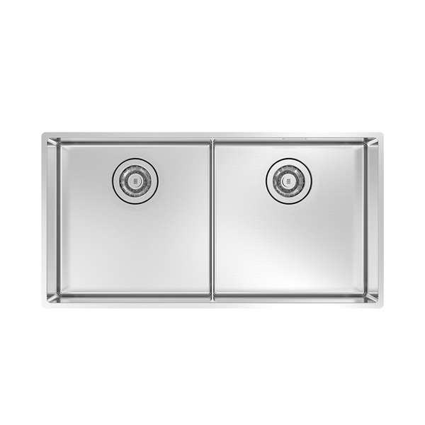 Abey Boutique Piazza Double Bowl Stainless Steel