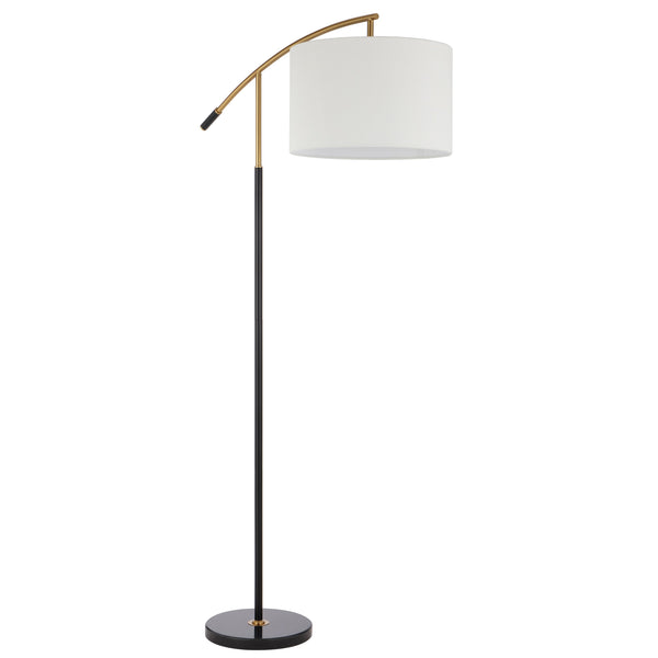 Telbix Cruz Floor Lamp Black