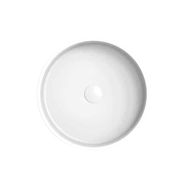Fienza Livo Solid Surface Wall Basin Matte White