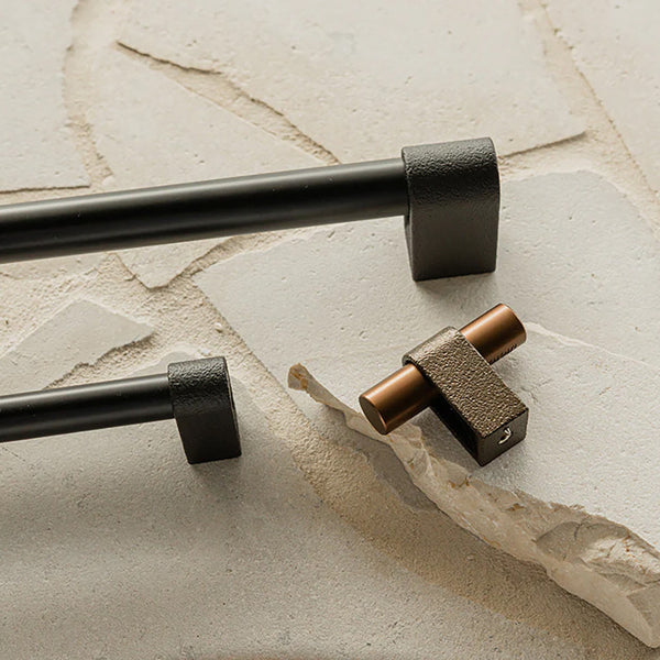 Momo Handles Casey Big Back to Back Door Pull Set 736mm Matte Bronze