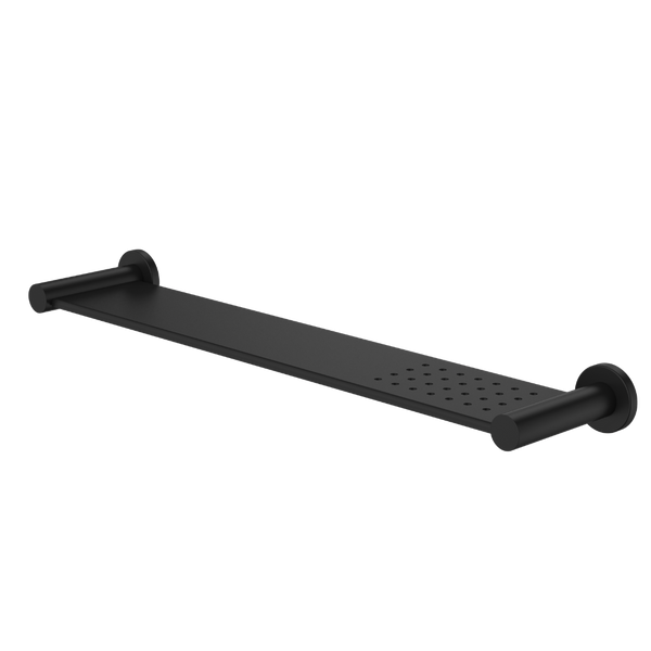 Caroma Liano II Bathroom Shelf Matte Black
