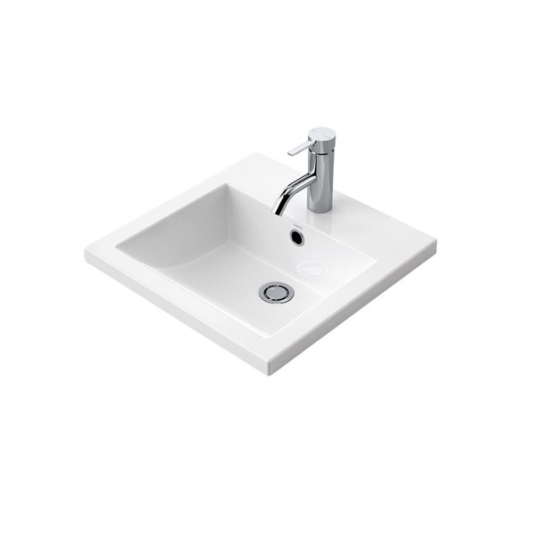 Caroma Liano Vanity Basin with 1 Tap Hole