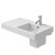 Caroma Liano Nexus 750 Wall Basin Left Shelf with 1 Tap Hole