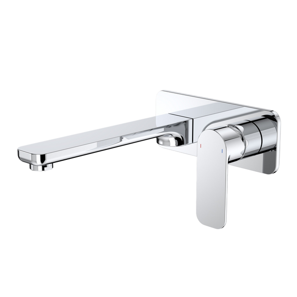 Caroma Luna Wall Basin/Bath Mixer Chrome Lead Free