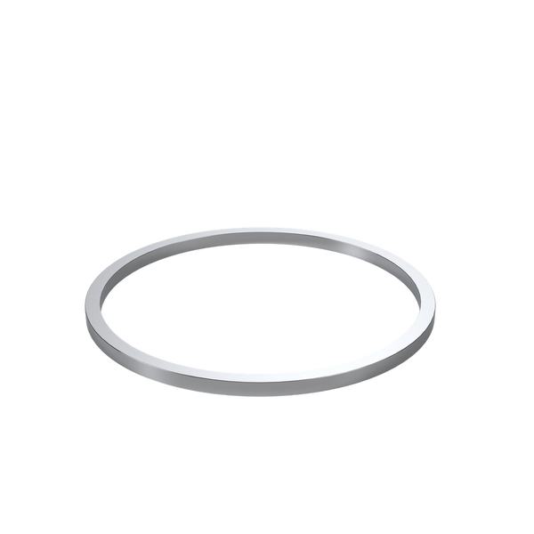 Caroma Liano II 400mm Round Basin Dress Ring Chrome