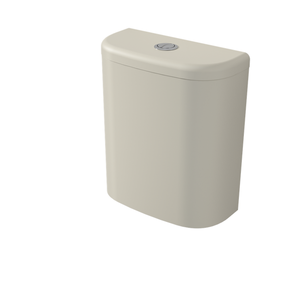 Caroma Contura II Close Coupled 4S RH Cistern Clay