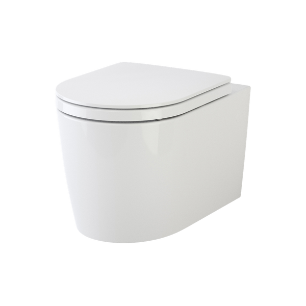 Caroma Liano Cleanflush Wall Hung Pan With GermGard White