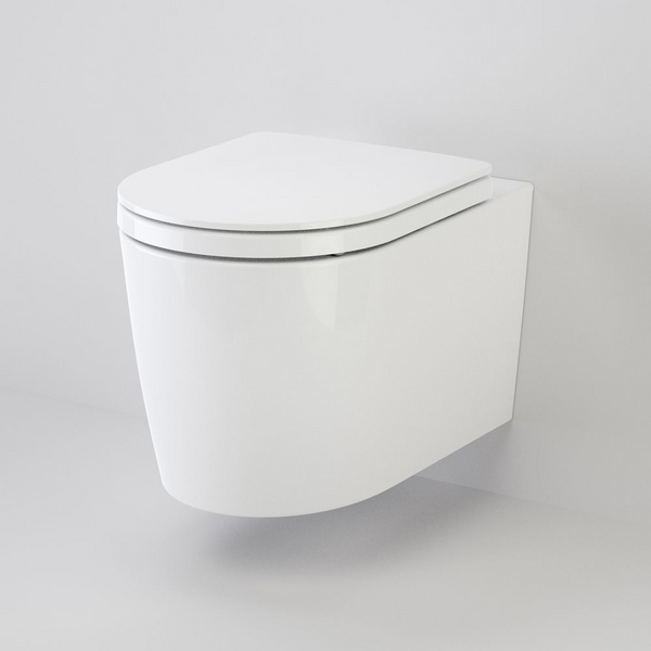 Caroma Liano Cleanflush Wall Hung Pan With GermGard White