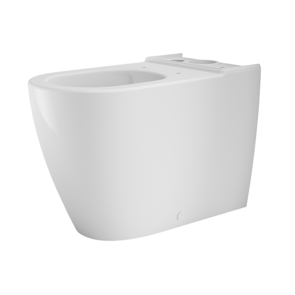 Caroma Urbane II Cleanflush Wall Faced Close Coupled Pan With GermGard Suits Back Entry Cistern White
