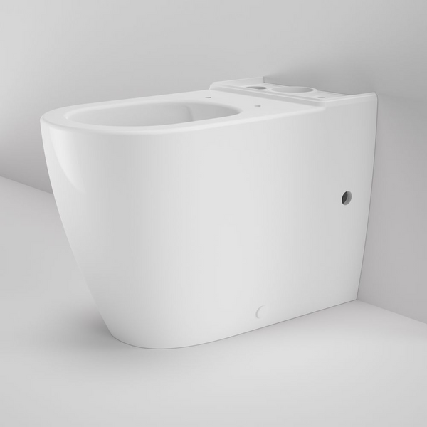 Caroma Urbane II Cleanflush Wall Faced Close Coupled Pan With GermGard Suits Bottom Inlet Cistern White