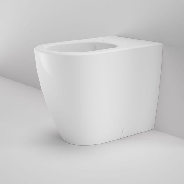 Caroma Urbane II Cleanflush Wall Faced Back Inlet Pan With GermGard White