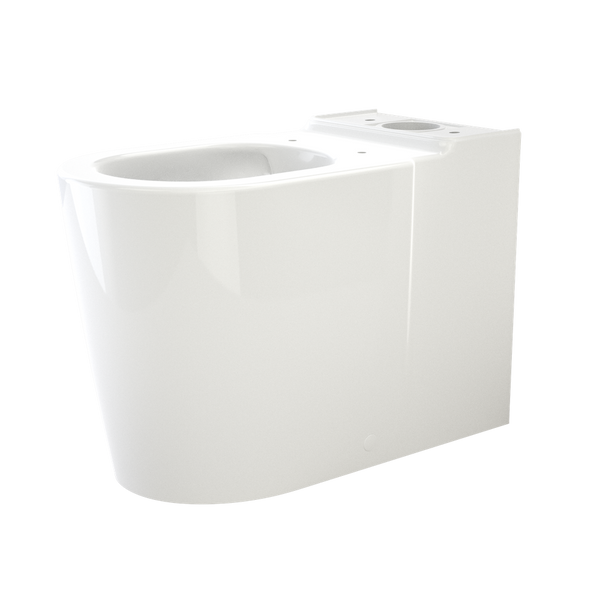 Caroma Liano Easy Height Cleanflush Wall Faced Close Coupled Pan With GermGard White