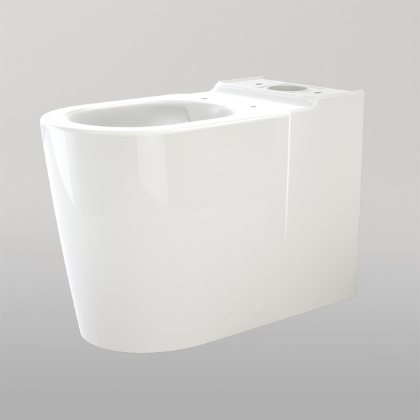 Caroma Liano Easy Height Cleanflush Wall Faced Close Coupled Pan With GermGard White