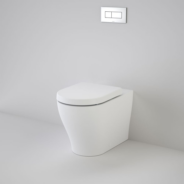 Caroma Luna Cleanflush Invisi Series II Wall Faced Toilet Suite White