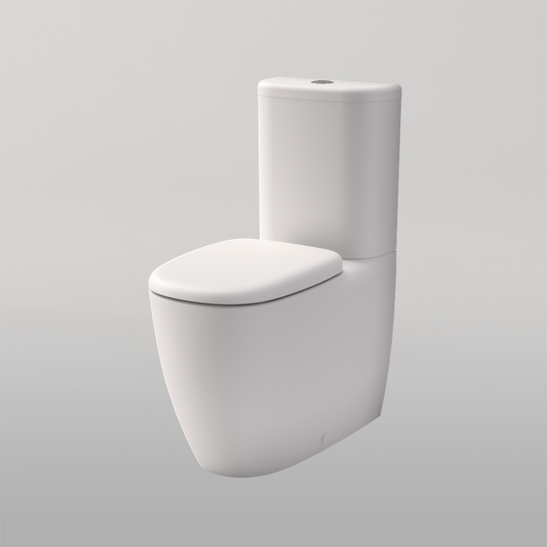 Caroma Contura II Cleanflush Wall Faced Close Coupled Be Suite Matte White