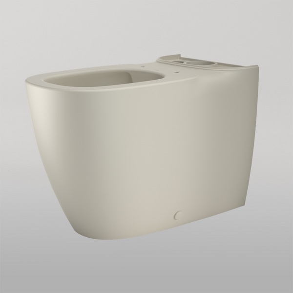 Caroma Contura II Cleanflush Wall Faced Close Coupled BE 4S Pan GermGard Matte Clay