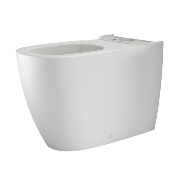 Caroma Contura II Cleanflush Wall Faced Close Coupled Be 4S Pan GermGard Matte White