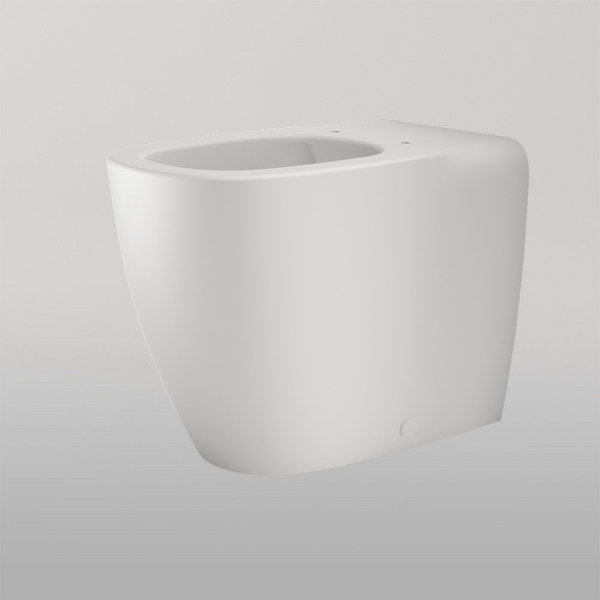Caroma Contura II Cleanflush Wall Faced Bi 4S Pan GermGard Matte White
