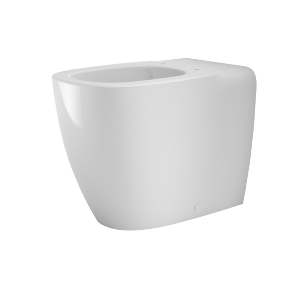 Caroma Contura II Cleanflush Wall Faced Bi 4S Pan GermGard White