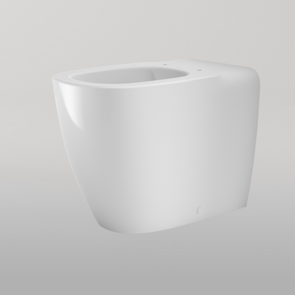 Caroma Contura II Cleanflush Wall Faced Bi 4S Pan GermGard White