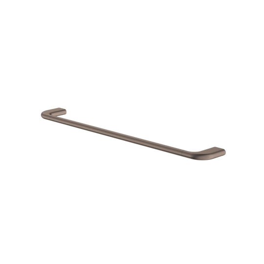 Contura II 620mm Single Towel Rail Brushed Bronze