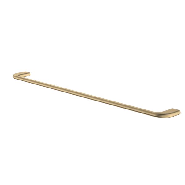 Caroma Contura II 820mm Single Towel Rail Brushed Brass