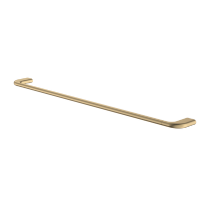 Caroma Contura II 820mm Single Towel Rail Brushed Brass